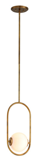 Everley One Light Pendant in Vintage Brass (68|273-41-VB)