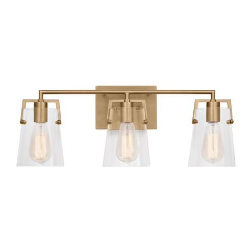 Crofton Three Light Bath in Satin Brass (454|DJV1033SB)