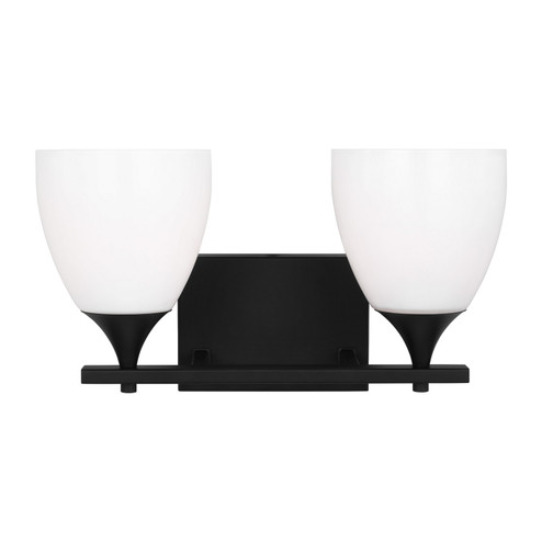 Toffino Two Light Bath in Midnight Black (454|DJV1022MBK)