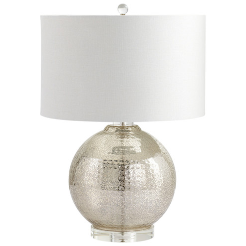 Hammered Reflections One Light Table Lamp in Mercury (208|06321-1)