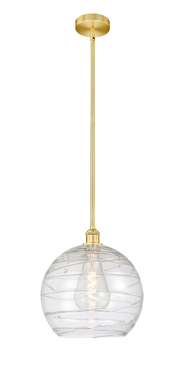 Edison One Light Pendant in Satin Gold (405|616-1S-SG-G1213-14)