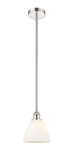 Edison One Light Mini Pendant in Polished Nickel (405|616-1S-PN-GBD-751)