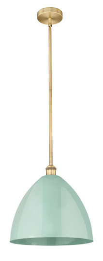 Edison One Light Mini Pendant in Brushed Brass (405|616-1S-BB-MBD-16-SF)