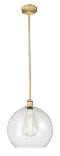 Edison One Light Pendant in Brushed Brass (405|616-1S-BB-G124-14)