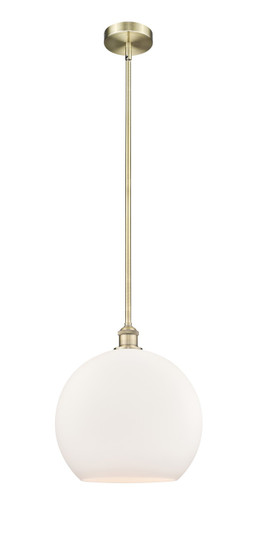 Edison One Light Pendant in Antique Brass (405|616-1S-AB-G121-14)