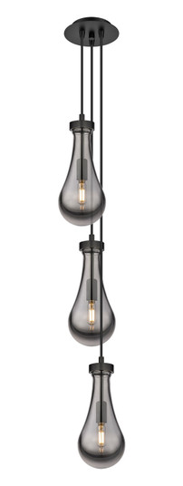 Downtown Urban LED Pendant in Matte Black (405|103-451-1P-BK-G451-5SM)