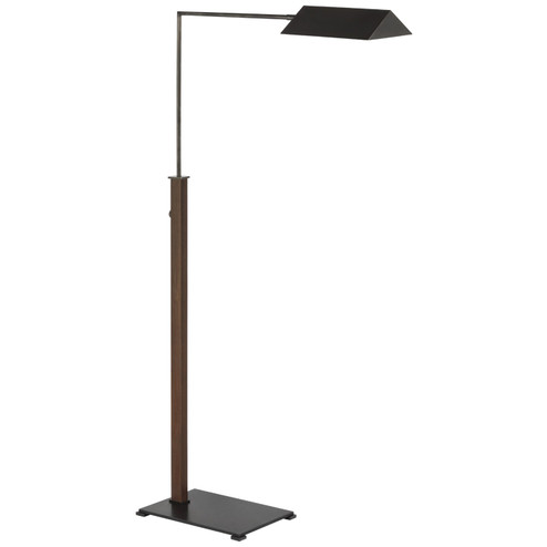 Copse LED Floor Lamp in Bronze and Dark Walnut (268|RB 1005BZ/DW)