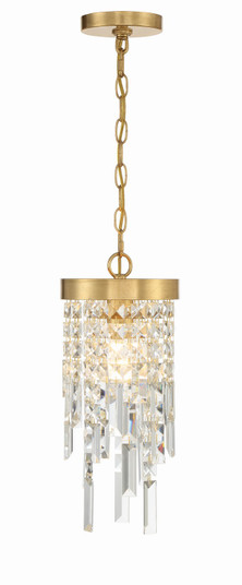 Winfield One Light Pendant in Antique Gold (60|WIN-210-GA-CL-MWP)