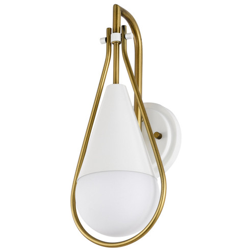 Admiral One Light Wall Sconce in Matte White (72|60-7921)