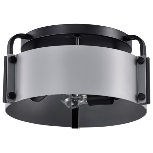 Altos Three Light Semi Flush Mount in Matte Gray (72|60-7850)