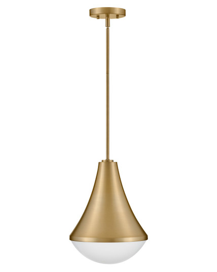 Haddie LED Pendant in Lacquered Brass (531|83417LCB)