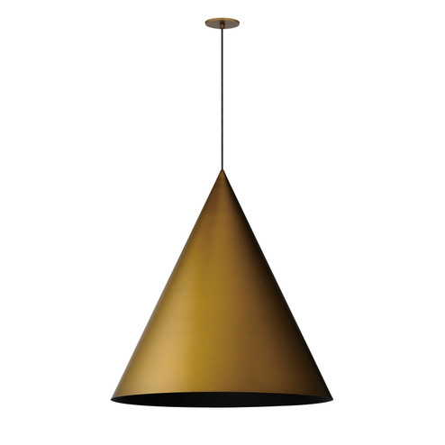 Pitch LED Pendant in Antique Brass (86|E34506-AB)