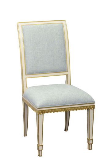 Ines Chair in Ivory/Antique Gold (142|7000-0153)