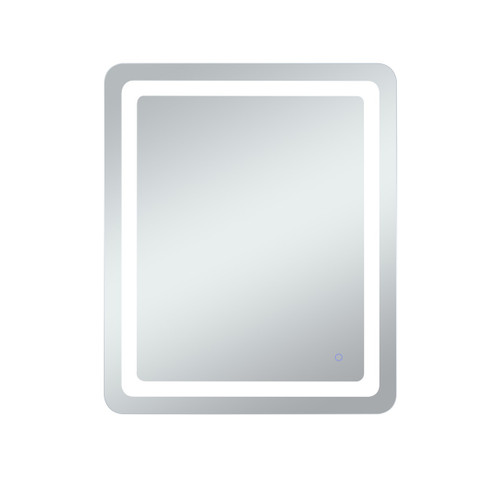 Genesis LED Mirror in Glossy White (173|MRE33036)