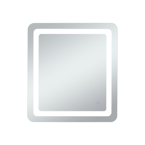 Genesis LED Mirror in Glossy White (173|MRE32430)