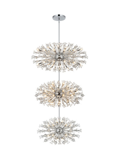 Vera 90 Light Chandelier in Chrome (173|2500G50L3C)