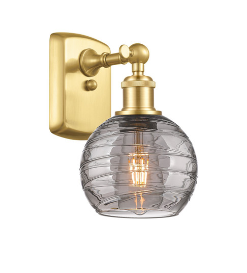 Ballston One Light Wall Sconce in Satin Gold (405|516-1W-SG-G1213-6SM)