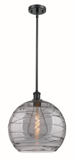 Ballston One Light Pendant in Matte Black (405|516-1S-BK-G1213-14SM)