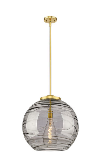 Ballston One Light Pendant in Satin Gold (405|221-1S-SG-G1213-18SM)