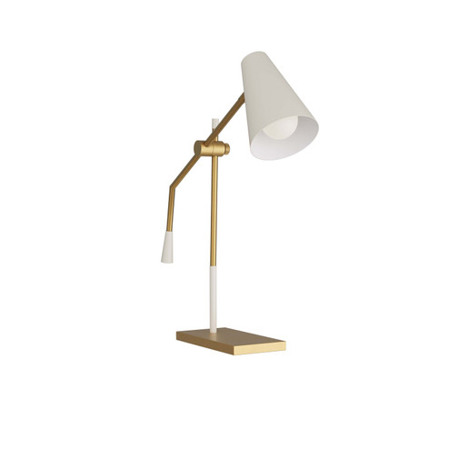 Wayne One Light Table Lamp in Antique Brass (314|PDC02)