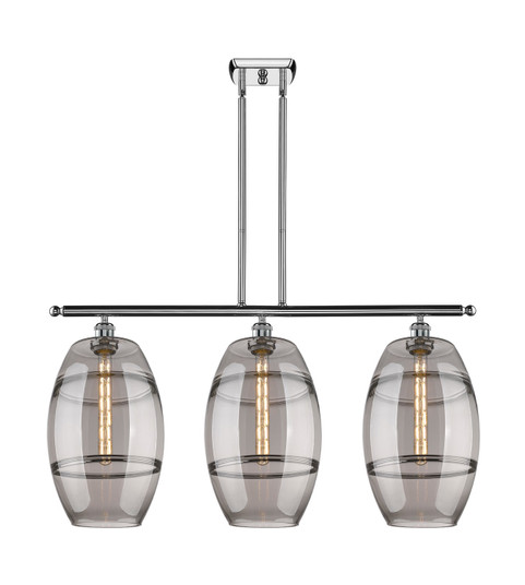 Ballston Three Light Island Pendant in Polished Chrome (405|516-3I-PC-G557-10SM)