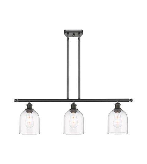 Ballston Three Light Island Pendant in Oil Rubbed Bronze (405|516-3I-OB-G558-6CL)