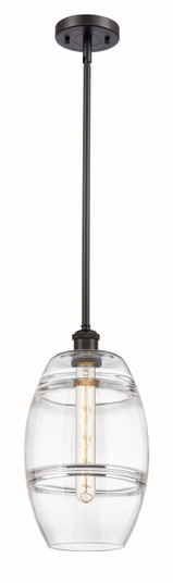 Ballston One Light Mini Pendant in Oil Rubbed Bronze (405|516-1S-OB-G557-8CL)