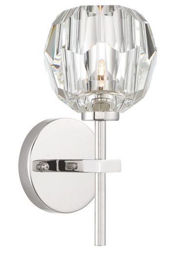 Parisian One Light Wall Sconce in Polished Nickel (360|WS70033-1-PN)