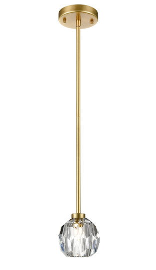 Parisian One Light Mini Pendant in Aged Brass (360|MP40035-1-AGB)