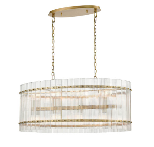 Allure 16 Light Chandelier in Aged Brass (360|CD10397-16-AGB)