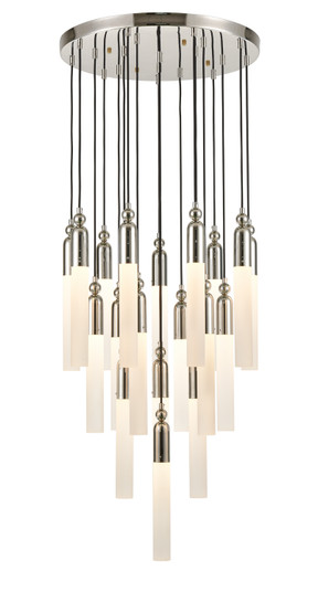 Fusion 19 Light Chandelier in Polished Nickel (360|CD10321-19-PN)