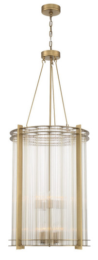 Regis 12 Light Chandelier in Aged Brass (360|CD10287-12-AGB)