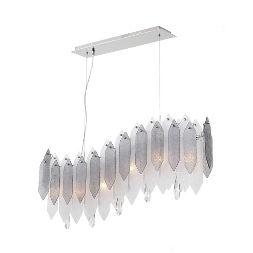 Stratus Five Light Chandelier in Chrome (360|CD10096-6-CH-SMF)