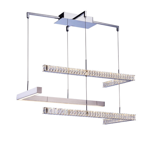 Stellare LED Chandelier in Chrome (360|CD10089-LED-CH-D)