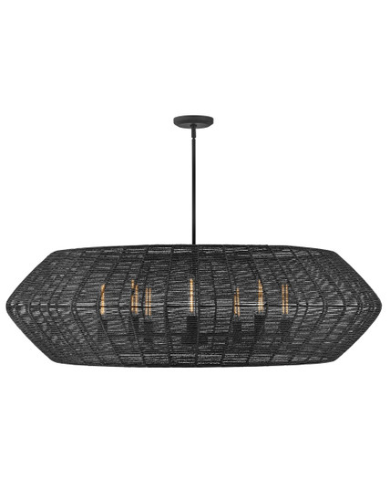 Luca LED Chandelier in Black (13|40386BLK)