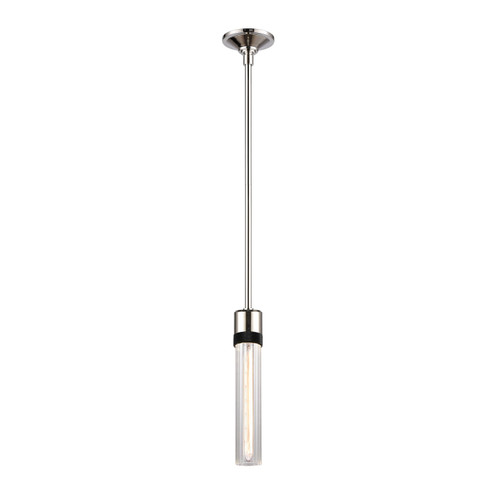 Zigrina One Light Pendant in Polished Nickel (360|P11707-E26-PN-K-SBB-G3)