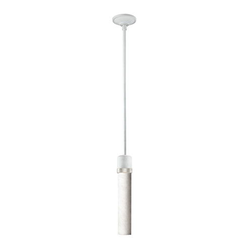 Zigrina One Light Pendant in Matte White (360|P11706-E26-MW-K-PN-G9)