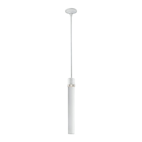 Zigrina One Light Pendant in Matte White (360|P11706-E26-MW-K-PN-G8)