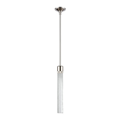 Zigrina LED Pendant in Polished Nickel (360|P11703-LED-PN-G6)