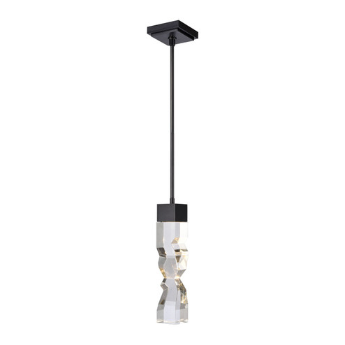 Mamadim LED Mini Pendant in Satin Brushed Black (360|MP11308-LED-3x3-SBB)