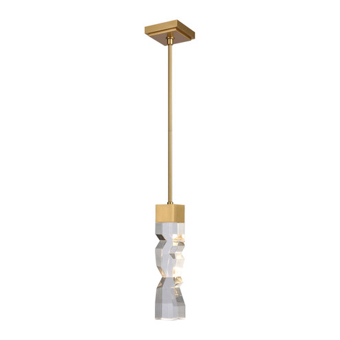 Mamadim LED Mini Pendant in Aged Brass (360|MP11305-LED-3x3-AGB)
