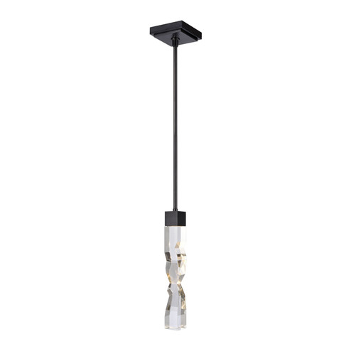 Mamadim LED Mini Pendant in Satin Brushed Black (360|MP11304-LED-2x2-SBB)