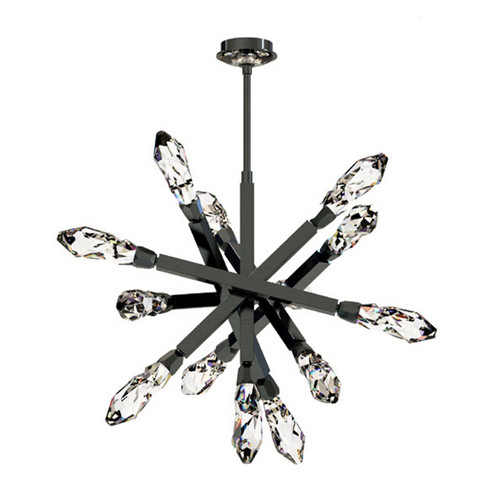 Angelus LED Chandelier in Satin Brushed Black (360|CD11418-LED-13-SBB)