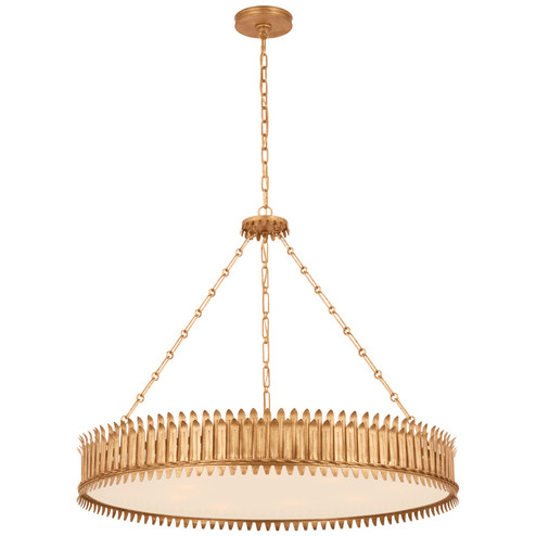 Leslie LED Chandelier in Gilded Iron (268|SK 5207GI-FA)