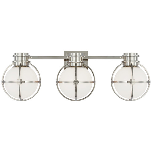 Gracie LED Wall Sconce in Polished Nickel (268|CHD 2487PN-WG)