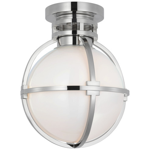 Gracie LED Flush Mount in Polished Nickel (268|CHC 4483PN-WG)