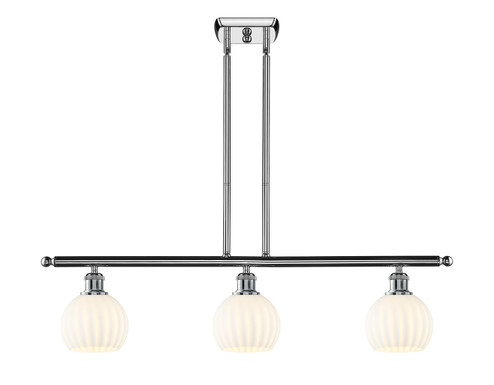 Ballston LED Island Pendant in Polished Chrome (405|516-3I-PC-G1217-6WV)