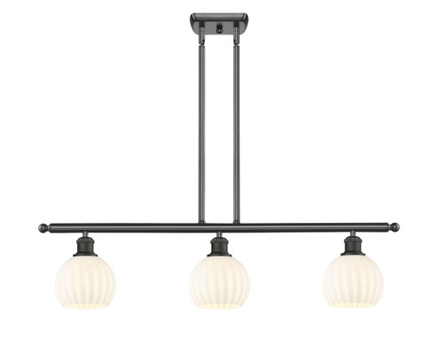 Ballston LED Island Pendant in Oil Rubbed Bronze (405|516-3I-OB-G1217-6WV)