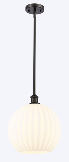 Ballston LED Mini Pendant in Oil Rubbed Bronze (405|516-1S-OB-G1217-12WV)