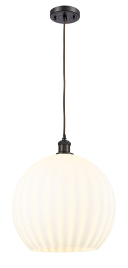 Ballston LED Pendant in Oil Rubbed Bronze (405|516-1P-OB-G1217-14WV)